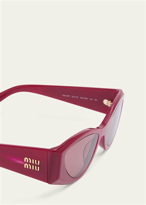 miu miu cat eye acetate glasses|Miu Miu™ MU 06YS Cat.